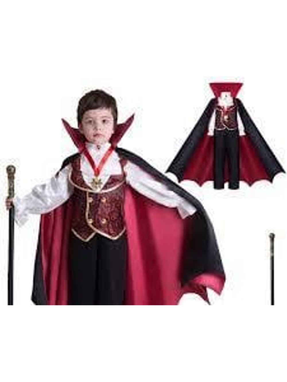 Spooktacular Creations Vampire Costume 3T NEW